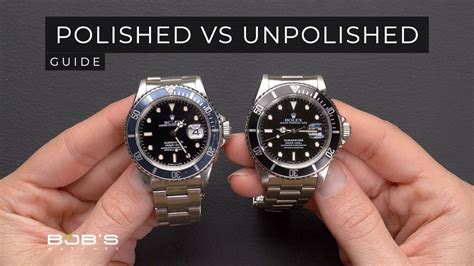 polishing rolex watch|does polishing a rolex hurt.